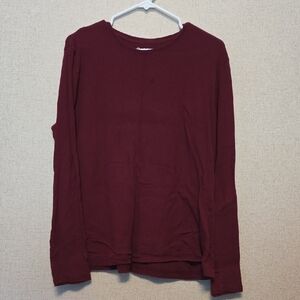 Croft & Barrow Classic Tee in Rich Burgundy